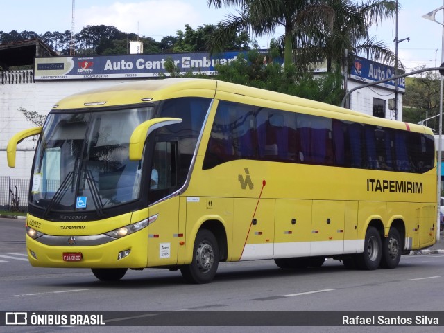 Viação Itapemirim 60023 na cidade de Embu das Artes, São Paulo, Brasil, por Rafael Santos Silva. Número da foto: #9727246.