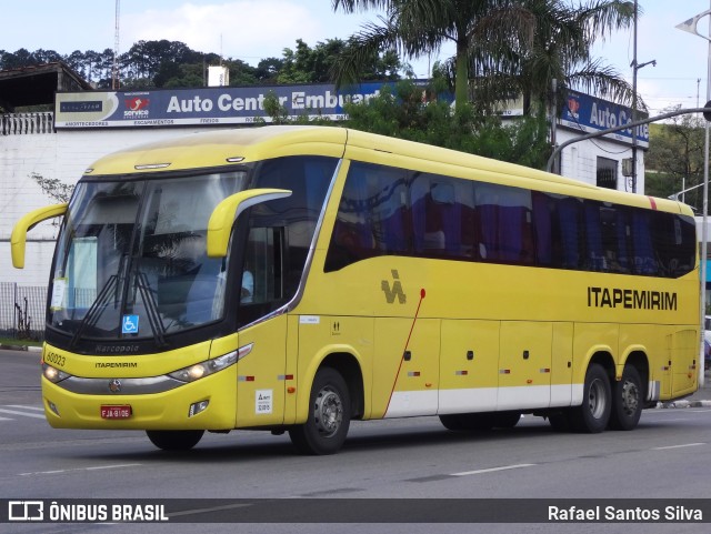 Viação Itapemirim 60023 na cidade de Embu das Artes, São Paulo, Brasil, por Rafael Santos Silva. ID da foto: 9727246.