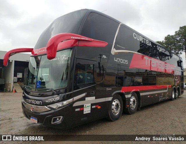 Transpen Transporte Coletivo e Encomendas 47005 na cidade de Curitiba, Paraná, Brasil, por Andrey  Soares Vassão. Número da foto: #9728961.