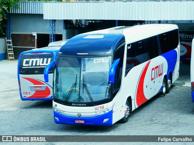 CMW Transportes 1078 na cidade de Bragança Paulista, São Paulo, Brasil, por Felipe Carvalho. ID da foto: 9727400.