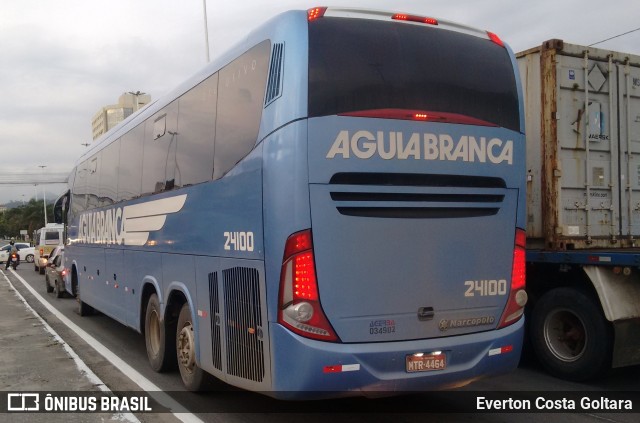 Viação Águia Branca 24100 na cidade de Cariacica, Espírito Santo, Brasil, por Everton Costa Goltara. Número da foto: #9728491.