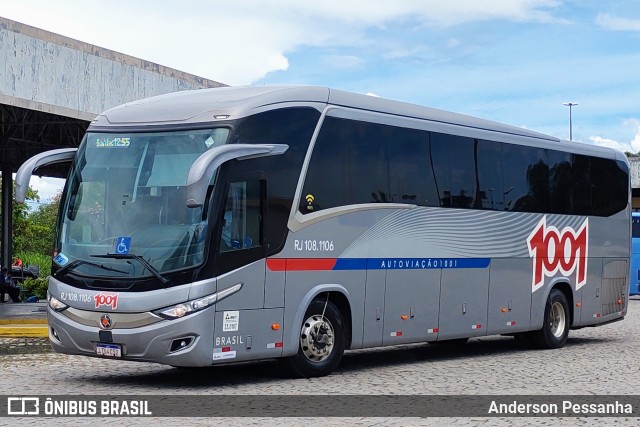 Auto Viação 1001 RJ 108.1106 na cidade de Campos dos Goytacazes, Rio de Janeiro, Brasil, por Anderson Pessanha. ID da foto: 9727569.