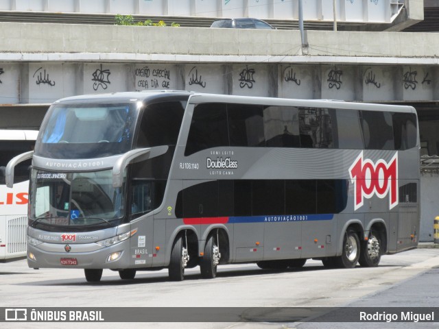 Auto Viação 1001 RJ 108.1140 na cidade de Rio de Janeiro, Rio de Janeiro, Brasil, por Rodrigo Miguel. Número da foto: #9729708.