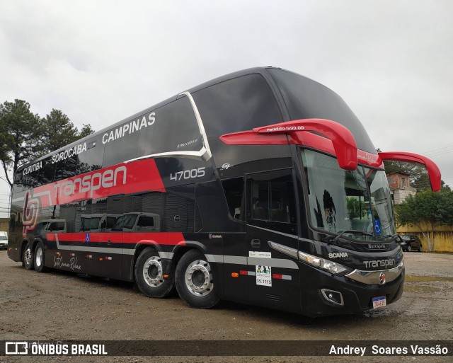 Transpen Transporte Coletivo e Encomendas 47005 na cidade de Curitiba, Paraná, Brasil, por Andrey  Soares Vassão. Número da foto: #9728947.
