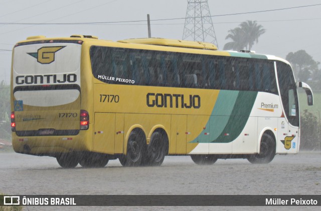 Empresa Gontijo de Transportes 17170 na cidade de Rio Largo, Alagoas, Brasil, por Müller Peixoto. ID da foto: 9728163.