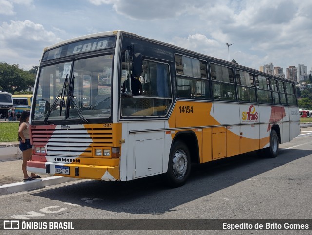 Ônibus Particulares 14154 na cidade de São Paulo, São Paulo, Brasil, por Espedito de Brito Gomes. ID da foto: 9728357.