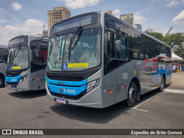 Transwolff Transportes e Turismo 6 6606 na cidade de São Paulo, São Paulo, Brasil, por Espedito de Brito Gomes. Número da foto: #9728371.