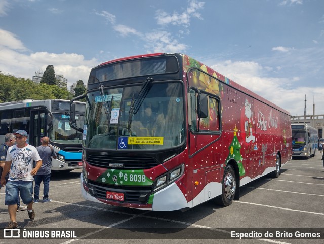 Cooper Líder > A2 Transportes 6 8038 na cidade de São Paulo, São Paulo, Brasil, por Espedito de Brito Gomes. Número da foto: #9728383.