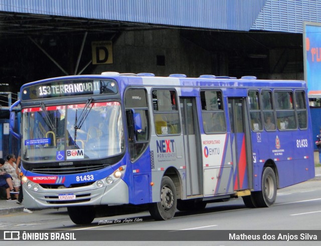 Next Mobilidade - ABC Sistema de Transporte 81.433 na cidade de São Bernardo do Campo, São Paulo, Brasil, por Matheus dos Anjos Silva. Número da foto: #9728285.