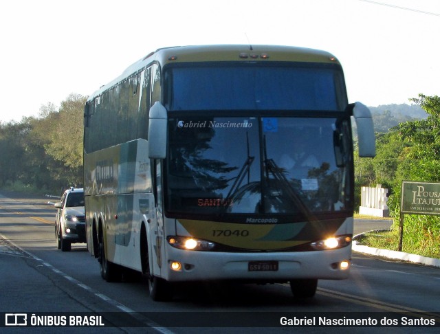 Empresa Gontijo de Transportes 17040 na cidade de Itajuípe, Bahia, Brasil, por Gabriel Nascimento dos Santos. Número da foto: #9730250.