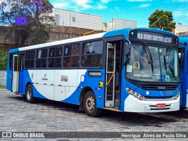 VB Transportes e Turismo 1092 na cidade de Campinas, São Paulo, Brasil, por Henrique Alves de Paula Silva. ID da foto: 9730740.