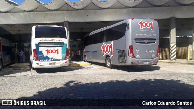 Auto Viação 1001 RJ 108.1111 na cidade de Cabo Frio, Rio de Janeiro, Brasil, por Carlos Eduardo Santos. ID da foto: 9730776.