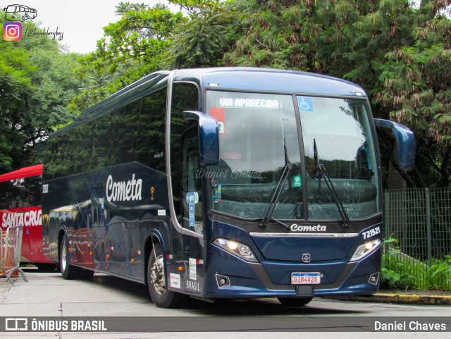 Viação Cometa 721521 na cidade de São Paulo, São Paulo, Brasil, por Daniel Chaves. Número da foto: #9730518.