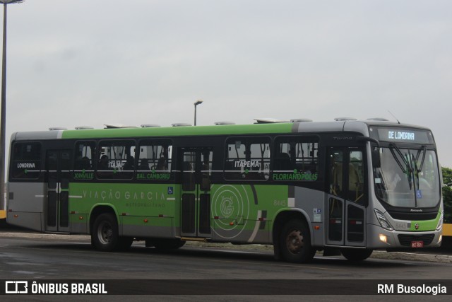 Viação Garcia 8445 na cidade de Londrina, Paraná, Brasil, por RM Busologia. Número da foto: #9732825.