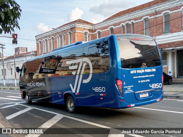 Auto Viação Penha 4850 na cidade de Campinas, São Paulo, Brasil, por José Eduardo Garcia Pontual. Número da foto: #9731918.