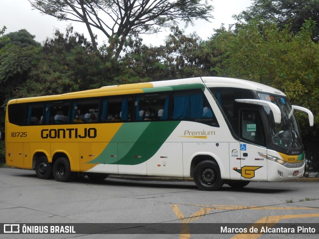 Empresa Gontijo de Transportes 18725 na cidade de São Paulo, São Paulo, Brasil, por Marcos de Alcantara Pinto. Número da foto: #9733322.