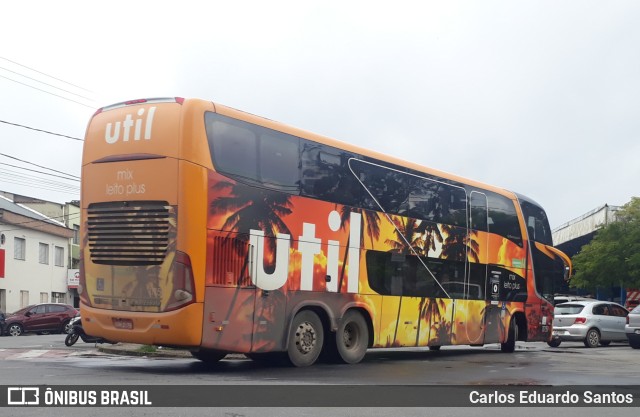 UTIL - União Transporte Interestadual de Luxo 11751 na cidade de São João del Rei, Minas Gerais, Brasil, por Carlos Eduardo Santos. Número da foto: #9731299.