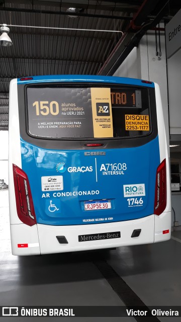 Viação Nossa Senhora das Graças A71608 na cidade de Rio de Janeiro, Rio de Janeiro, Brasil, por Victor  Oliveira. Número da foto: #9732424.