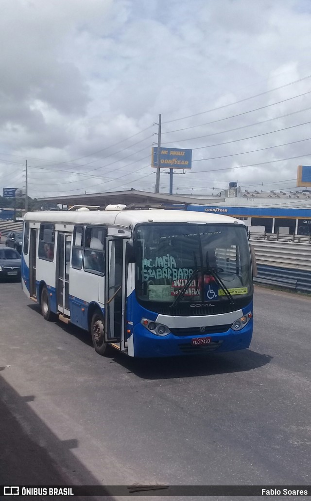 Ônibus Particulares 7493 na cidade de Ananindeua, Pará, Brasil, por Fabio Soares. Número da foto: #9732578.