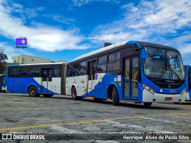 VB Transportes e Turismo 1007 na cidade de Campinas, São Paulo, Brasil, por Henrique Alves de Paula Silva. ID da foto: 9730745.