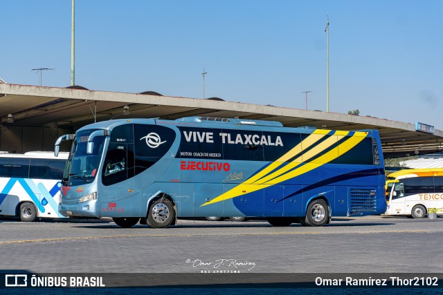 ATAH - Autotransportes Tlaxcala Apizaco Huamantla 3008 na cidade de Venustiano Carranza, Ciudad de México, México, por Omar Ramírez Thor2102. Número da foto: #9733064.