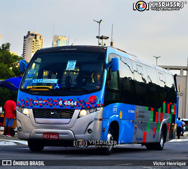Viação Paratodos > São Jorge > Metropolitana São Paulo > Mobibrasil 6 4844 na cidade de São Paulo, São Paulo, Brasil, por Victor Henrique. Número da foto: #9732716.