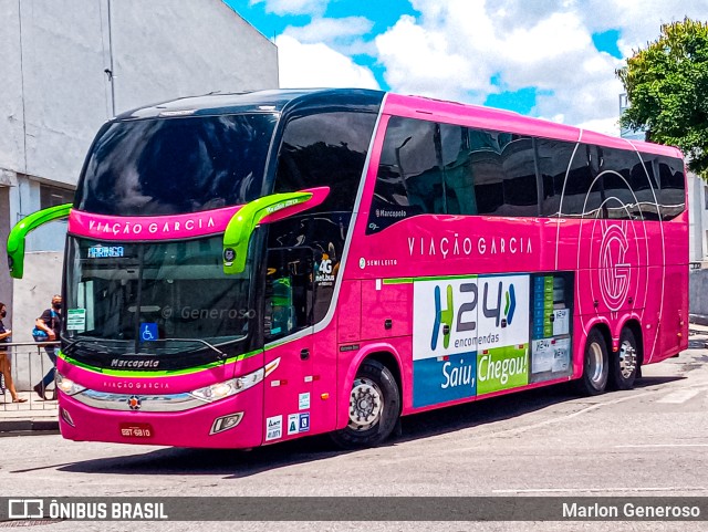 Viação Garcia 8554 na cidade de Rio de Janeiro, Rio de Janeiro, Brasil, por Marlon Generoso. ID da foto: 9730717.