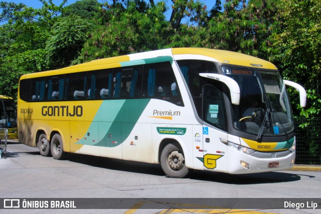 Empresa Gontijo de Transportes 18080 na cidade de São Paulo, São Paulo, Brasil, por Diego Lip. ID da foto: 9731116.