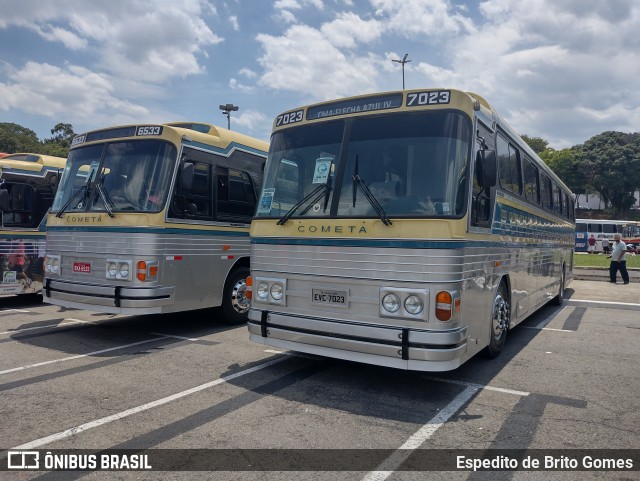 Viação Cometa 7020 na cidade de São Paulo, São Paulo, Brasil, por Espedito de Brito Gomes. ID da foto: 9732156.