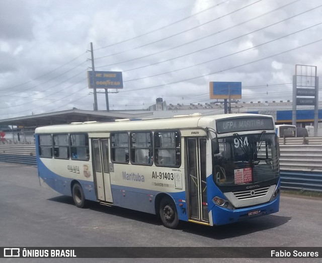 Guajará AI-91403 na cidade de Ananindeua, Pará, Brasil, por Fabio Soares. ID da foto: 9731027.