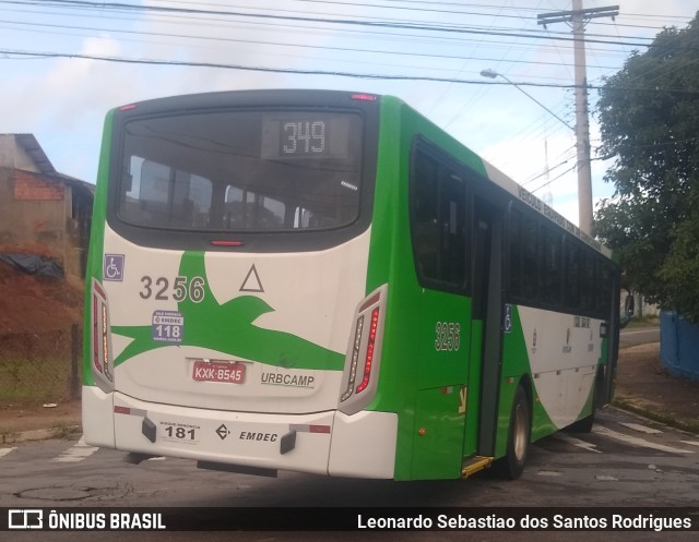 VB Transportes e Turismo 3256 na cidade de Campinas, São Paulo, Brasil, por Leonardo Sebastiao dos Santos Rodrigues. ID da foto: 9730675.