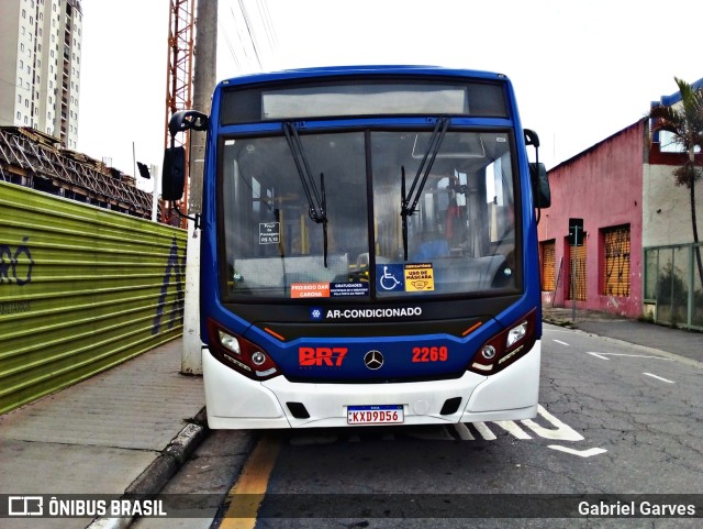 BR7 Mobilidade 2269 na cidade de São Bernardo do Campo, São Paulo, Brasil, por Gabriel Garves. Número da foto: #9732497.