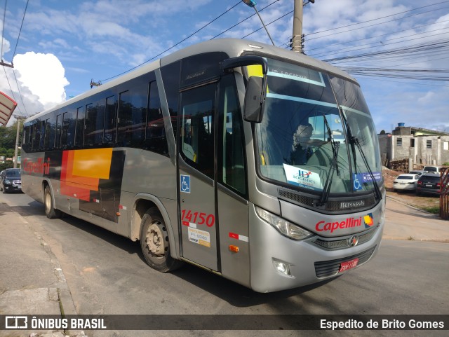 Transportes Capellini 14150 na cidade de Francisco Morato, São Paulo, Brasil, por Espedito de Brito Gomes. Número da foto: #9734898.