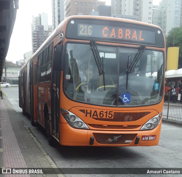 Auto Viação Redentor HA615 na cidade de Curitiba, Paraná, Brasil, por Amauri Caetano. Número da foto: #9734100.