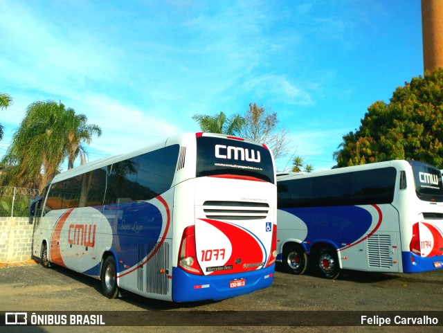CMW Transportes 1077 na cidade de Bragança Paulista, São Paulo, Brasil, por Felipe Carvalho. Número da foto: #9735476.