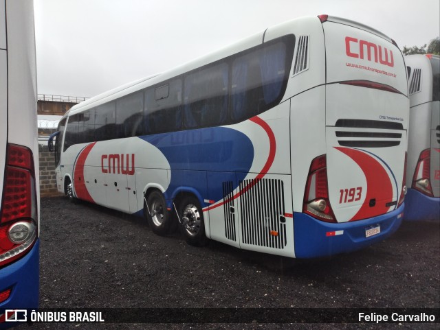 CMW Transportes 1193 na cidade de Bragança Paulista, São Paulo, Brasil, por Felipe Carvalho. Número da foto: #9735663.