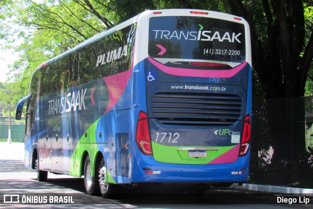 Trans Isaak Turismo 1712 na cidade de São Paulo, São Paulo, Brasil, por Diego Lip. Número da foto: #9735099.