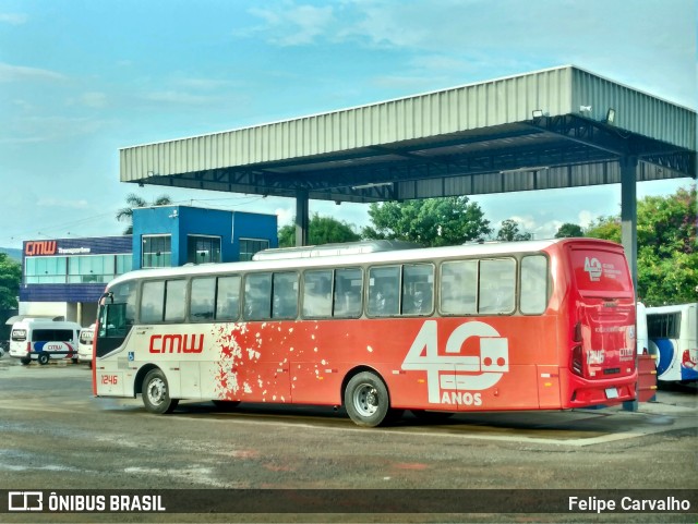 CMW Transportes 1246 na cidade de Bragança Paulista, São Paulo, Brasil, por Felipe Carvalho. Número da foto: #9735808.
