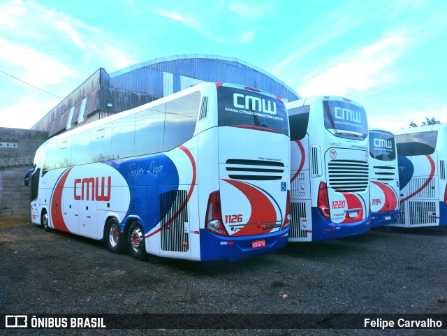 CMW Transportes 1126 na cidade de Bragança Paulista, São Paulo, Brasil, por Felipe Carvalho. Número da foto: #9735424.