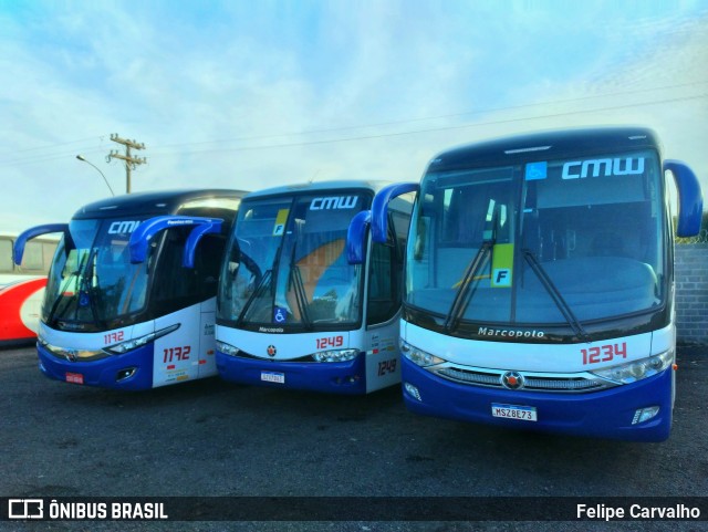 CMW Transportes 1234 na cidade de Bragança Paulista, São Paulo, Brasil, por Felipe Carvalho. Número da foto: #9735382.