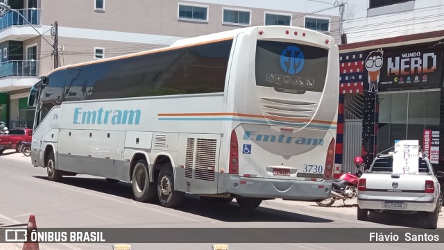 Emtram 3730 na cidade de Barra da Estiva, Bahia, Brasil, por Flávio  Santos. Número da foto: #9734306.