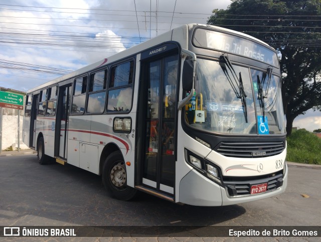 Auto Ônibus Moratense 838 na cidade de Francisco Morato, São Paulo, Brasil, por Espedito de Brito Gomes. Número da foto: #9734925.