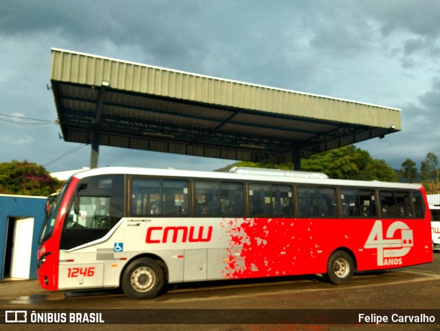 CMW Transportes 1246 na cidade de Bragança Paulista, São Paulo, Brasil, por Felipe Carvalho. Número da foto: #9735800.
