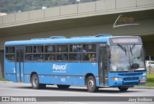 Biguaçu Transportes Coletivos Administração e Participação 415 na cidade de Florianópolis, Santa Catarina, Brasil, por Jacy Emiliano. Número da foto: #9733931.