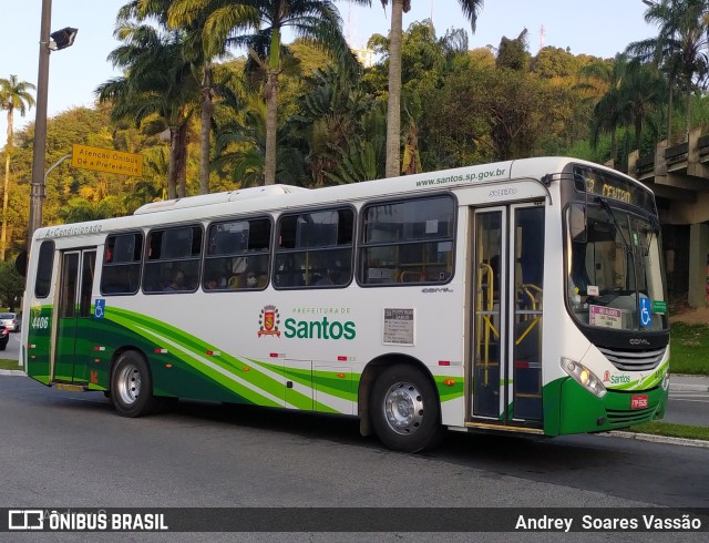 Viação Piracicabana Santos 4406 na cidade de Santos, São Paulo, Brasil, por Andrey  Soares Vassão. ID da foto: 9734628.