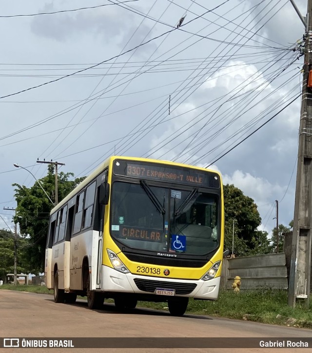 Viação Pioneira 230138 na cidade de Distrito Federal, Brasil, por Gabriel Rocha. ID da foto: 9734494.