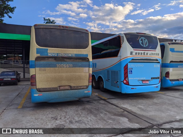 Viação Novo Horizonte 1006611 na cidade de Sapucaia, Rio de Janeiro, Brasil, por João Vitor Lima. ID da foto: 9734348.