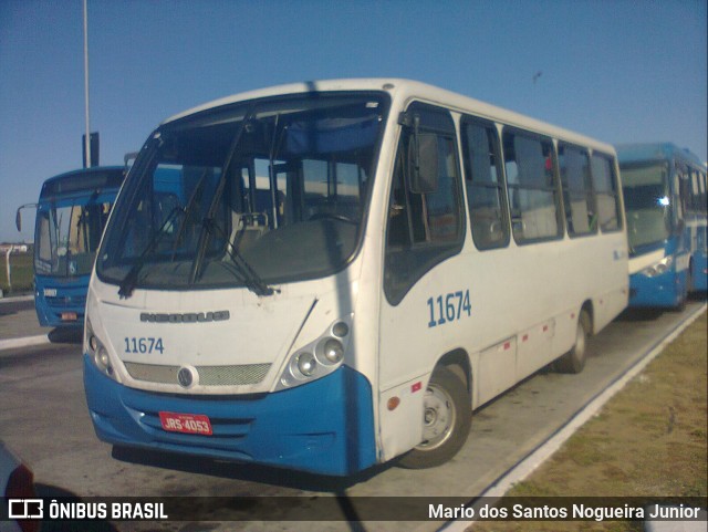 Concessionária Salvador Norte - CSN Transportes 11674 na cidade de Salvador, Bahia, Brasil, por Mario dos Santos Nogueira Junior. Número da foto: #9734868.