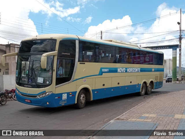 Viação Novo Horizonte 1026611 na cidade de Barra da Estiva, Bahia, Brasil, por Flávio  Santos. ID da foto: 9734377.