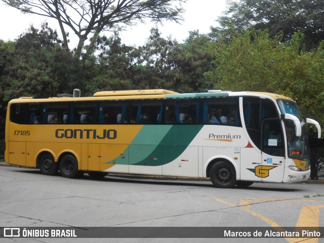 Empresa Gontijo de Transportes 17185 na cidade de São Paulo, São Paulo, Brasil, por Marcos de Alcantara Pinto. ID da foto: 9735465.